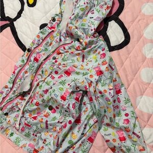Colorful Peppa Pig Kids' Raincoat